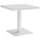 Sunpan Merano Bistro Table White