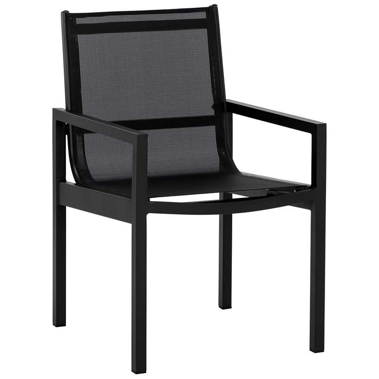 Image 1 Sunpan Merano Dining Armchair Black Set of 2