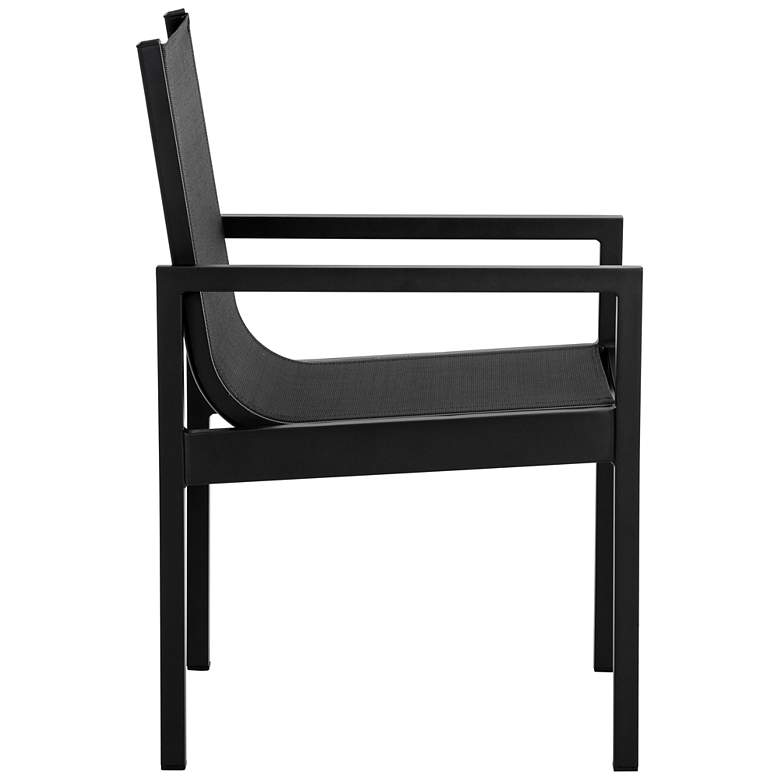 Image 3 Sunpan Merano Dining Armchair Black Set of 2 more views