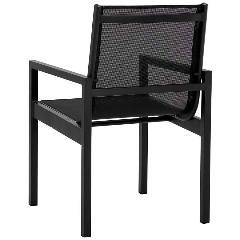 Image 4 Sunpan Merano Dining Armchair Black Set of 2 more views