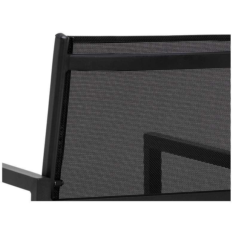 Image 7 Sunpan Merano Dining Armchair Black Set of 2 more views
