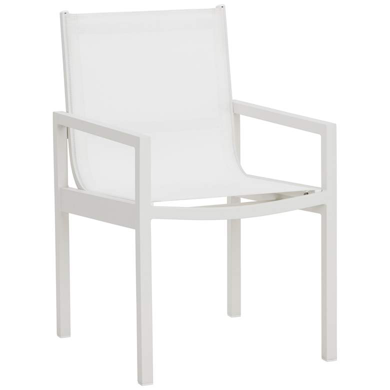 Image 1 Sunpan Merano Dining Armchair White Set of 2