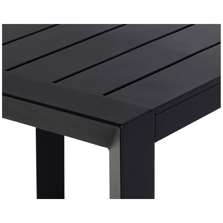 Image 5 Sunpan Merano Dining Table Black 37" more views