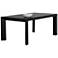 Sunpan Merano Dining Table Black 70"