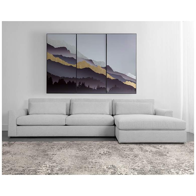Image 5 Sunpan Merrick Sofa Chaise Raf Ernst Silverstone more views