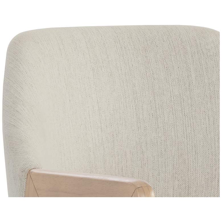 Image 7 Sunpan Milton Dining Armchair Light Wash Mina Ivory more views