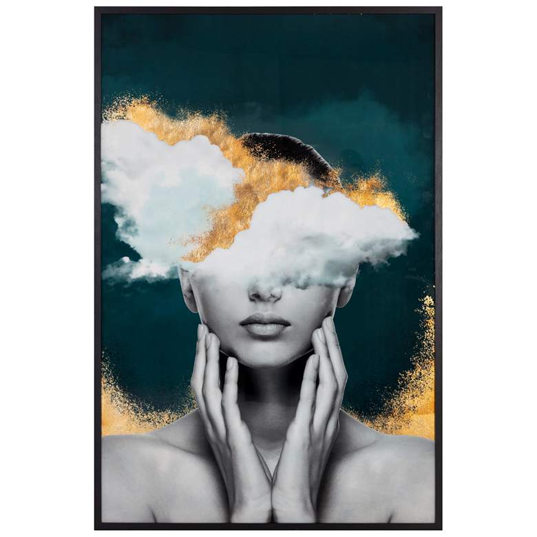 Image 1 Sunpan Mind Over Matter 40" X 60" Black Frame