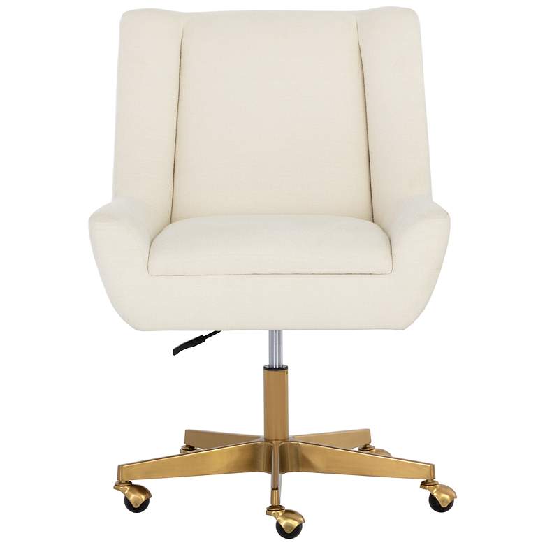 Image 2 Sunpan Mirian Office Chair Zenith Alabaster more views