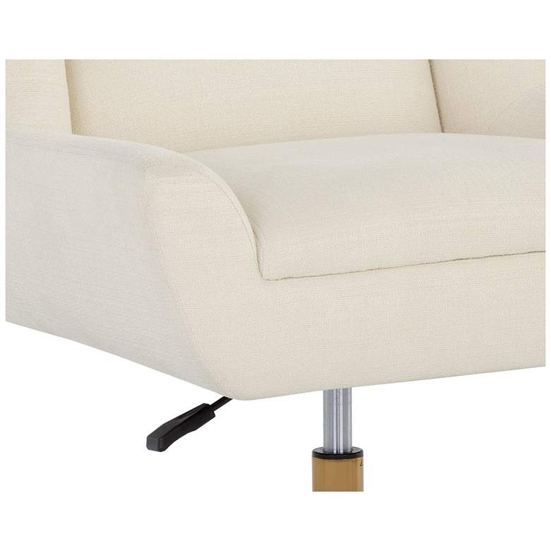 Image 6 Sunpan Mirian Office Chair Zenith Alabaster more views
