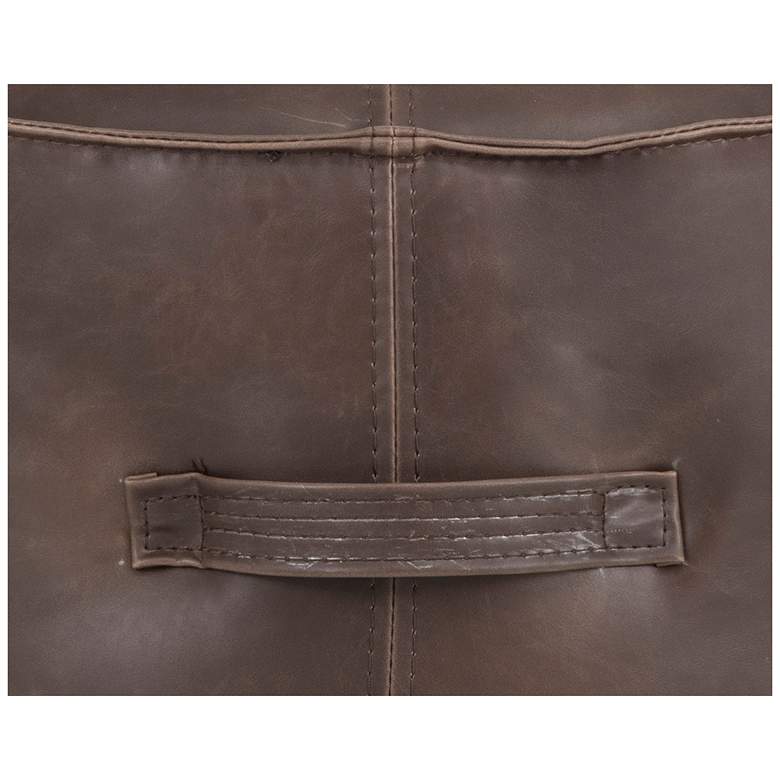 Image 3 Sunpan Mitchell Ottoman Havana Dark Brown more views