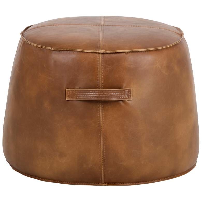 Image 1 Sunpan Mitchell Ottoman Tobacco Tan