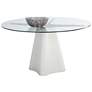 1_Sunpan Moda Dining Table White 55"