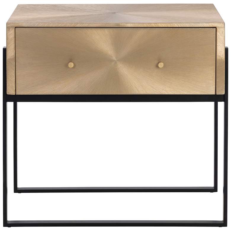 Image 4 Sunpan Modena Nightstand Large Antique Gold more views