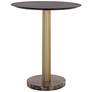 2_Sunpan Monaco Bar Table Gold Gray Marble and Charcoal Gray more views
