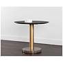 3_Sunpan Monaco Bistro Table Gold Gray Marble and Charcoal Gray 35.5" more views