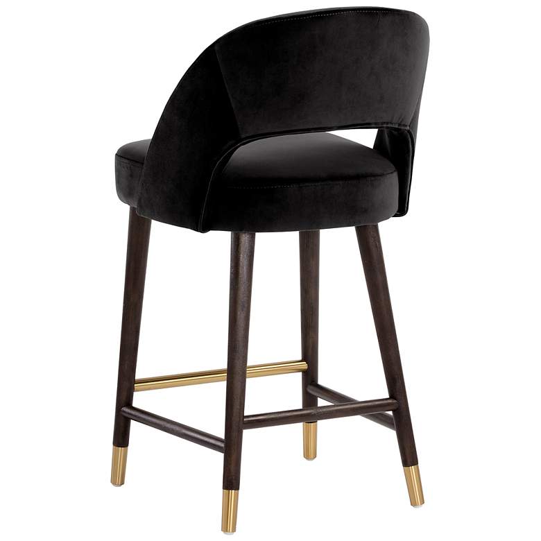 Image 4 Sunpan Monae Counter Stool Abbington Black more views