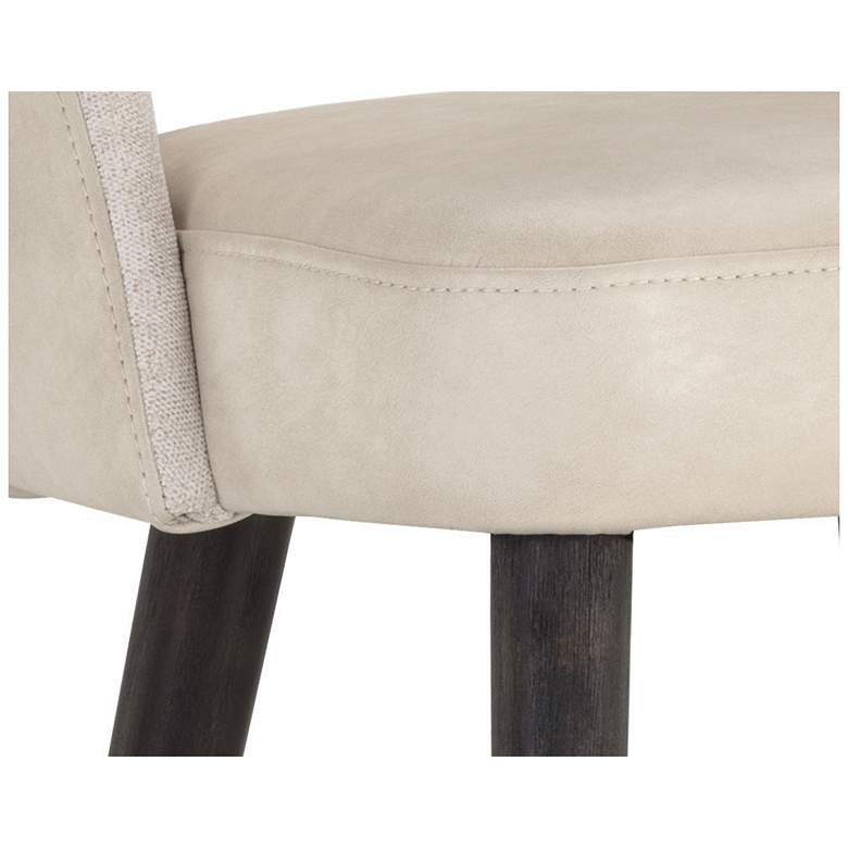 Image 4 Sunpan Monae Counter Stool Bravo Cream and Polo Club Muslin more views
