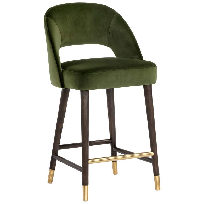 Image 1 Sunpan Monae Counter Stool Moss Green