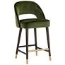 1_Sunpan Monae Counter Stool Moss Green