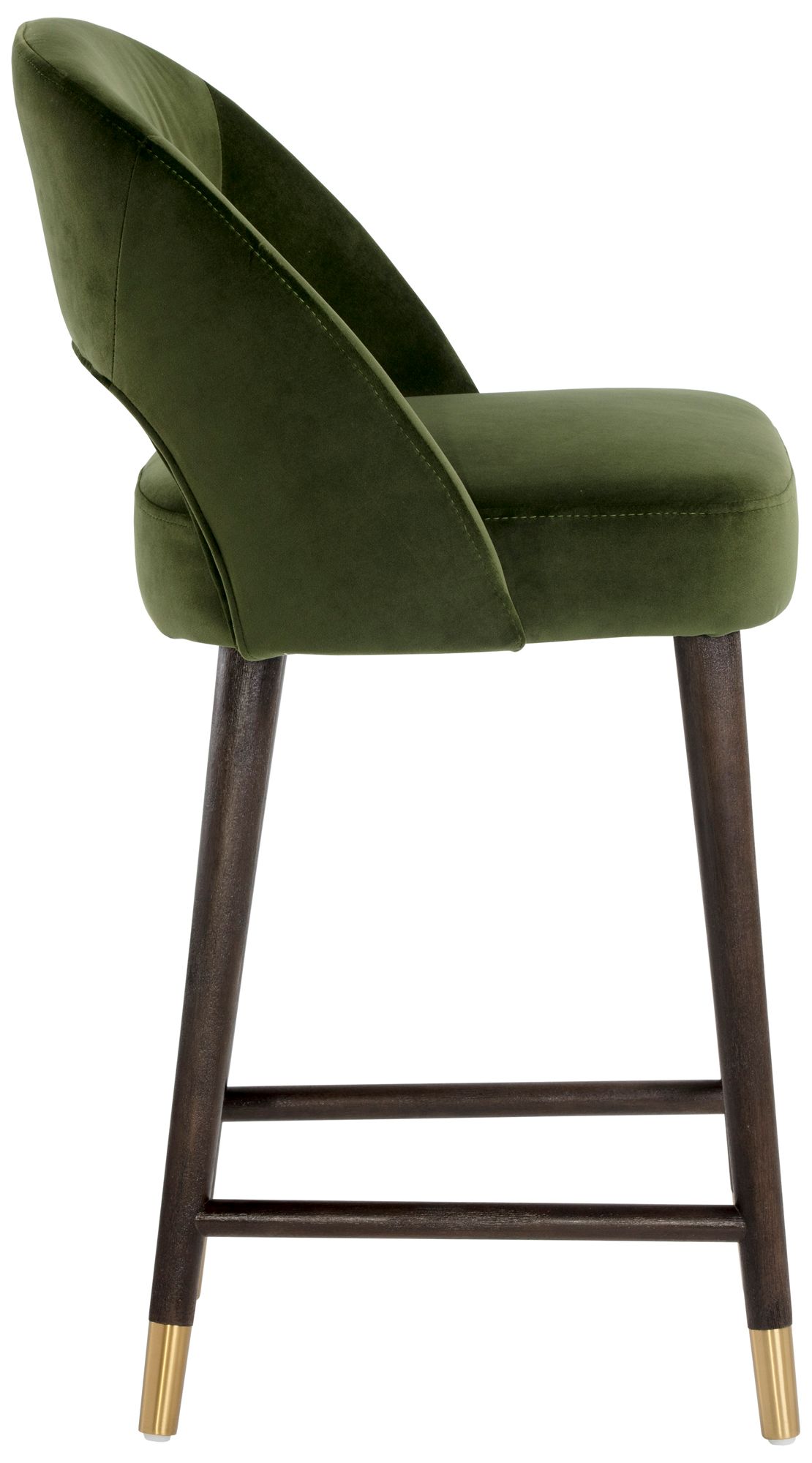 Image 2 Sunpan Monae Counter Stool Moss Green more views