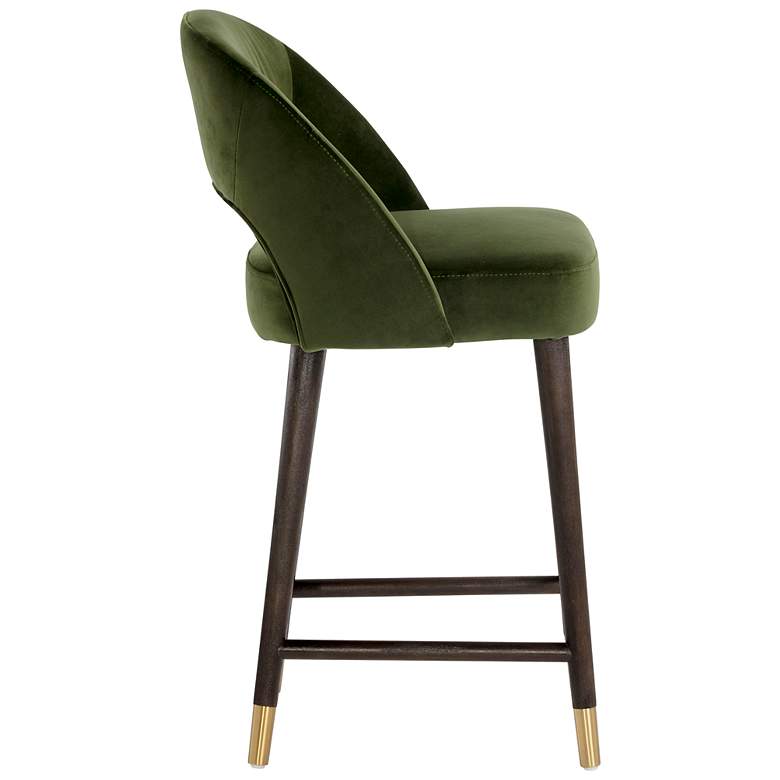 Image 2 Sunpan Monae Counter Stool Moss Green more views