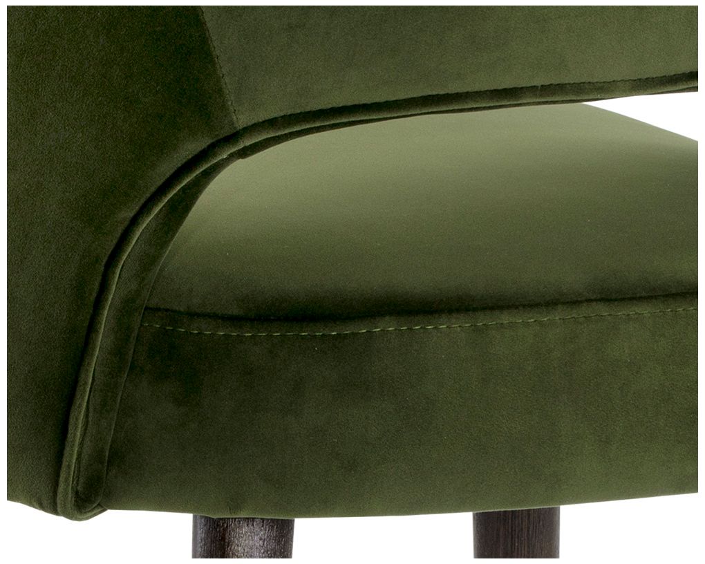 Image 6 Sunpan Monae Counter Stool Moss Green more views