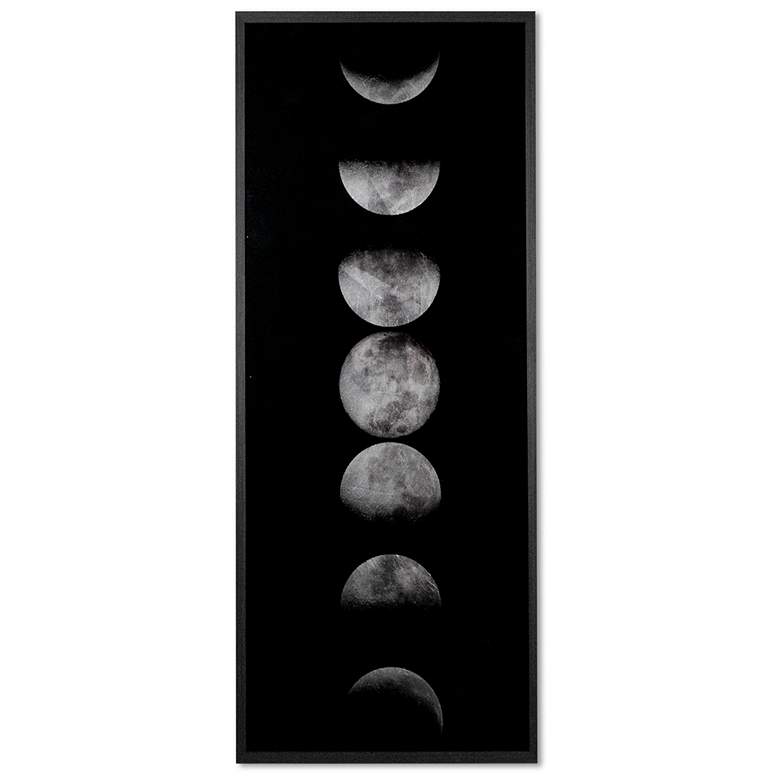Image 1 Sunpan Moon Phases 72" X 30" Charcoal Frame