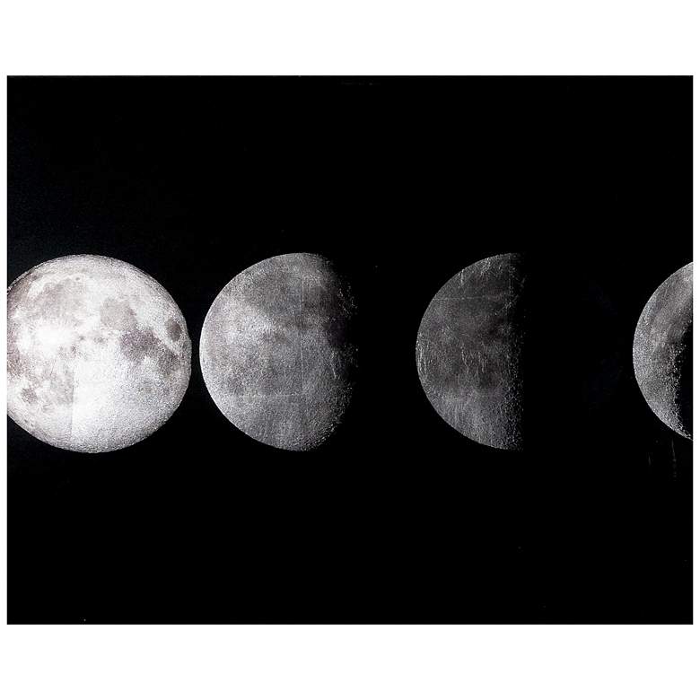 Image 4 Sunpan Moon Phases 72" X 30" Charcoal Frame more views