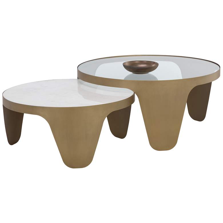 Image 1 Sunpan Mysaria Nesting Coffee Tables (Set of 2)