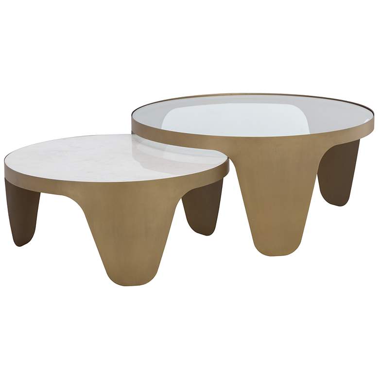 Image 2 Sunpan Mysaria Nesting Coffee Tables (Set of 2) more views