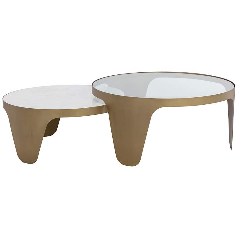 Image 3 Sunpan Mysaria Nesting Coffee Tables (Set of 2) more views