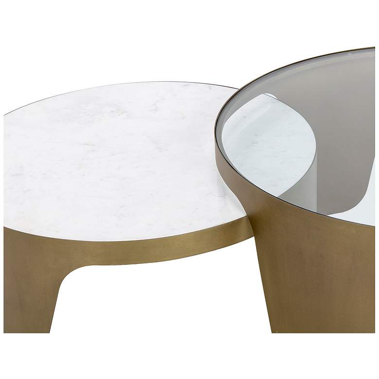 Image 5 Sunpan Mysaria Nesting Coffee Tables (Set of 2) more views