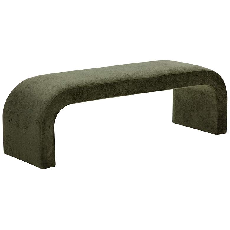Image 1 Sunpan Nahara Bench Bergen Olive