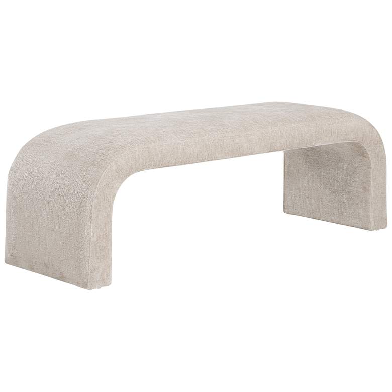 Image 1 Sunpan Nahara Bench Bergen Taupe