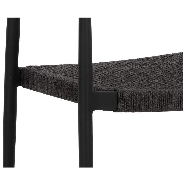 Image 5 Sunpan Nava Stackable Dining Armchair Black Set of 2 more views