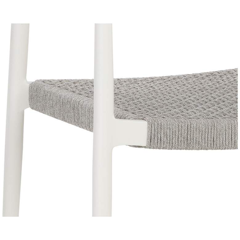 Image 5 Sunpan Nava Stackable Dining Armchair White Set of 2 more views