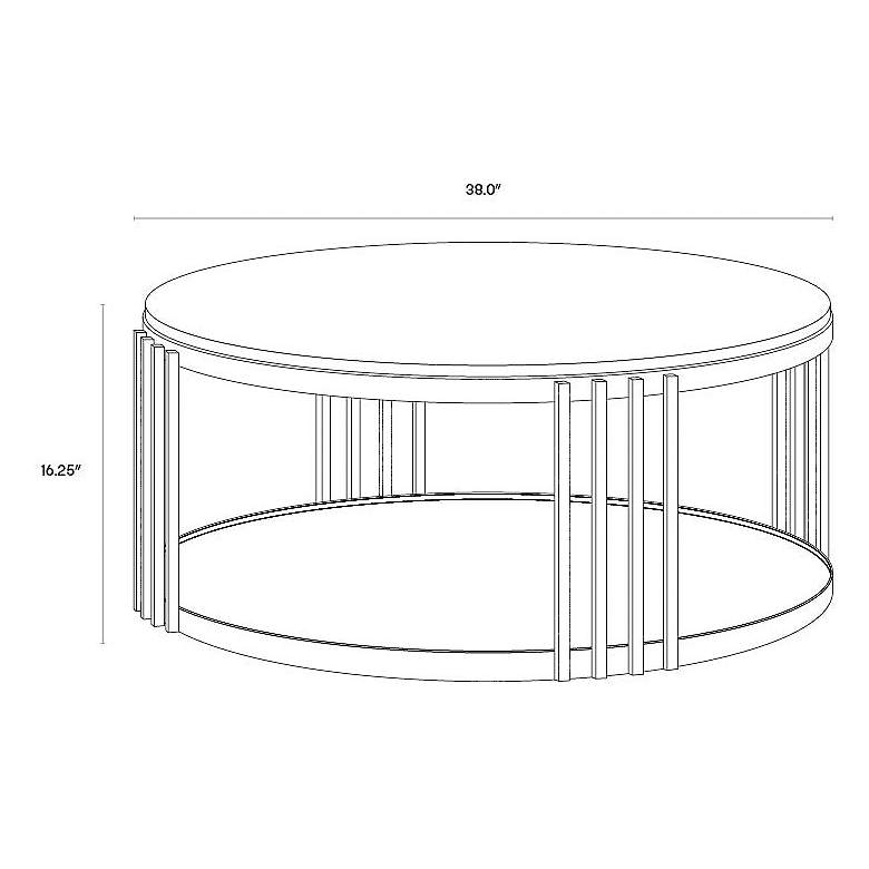 Image 7 Sunpan Naxos Coffee Table more views