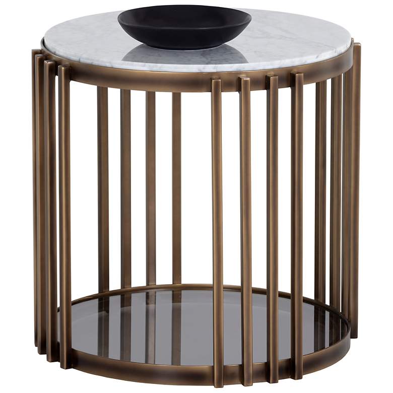 Image 2 Sunpan Naxos Side Table more views
