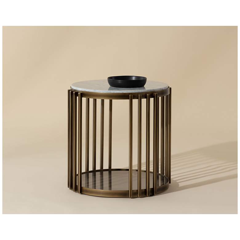 Image 7 Sunpan Naxos Side Table more views