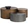 Sunpan Neo Nesting Coffee Table Antique Brass