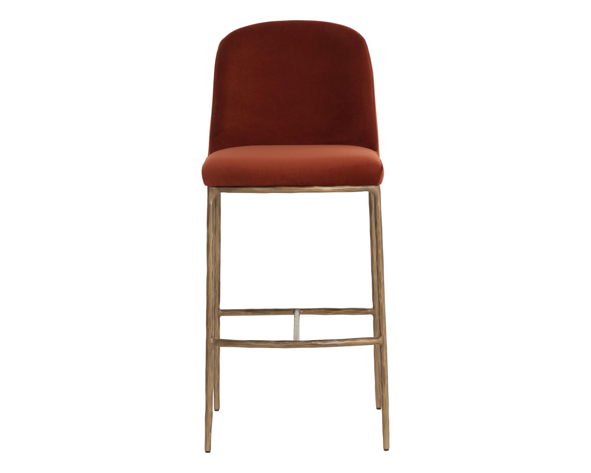 Image 2 Sunpan Nestor Barstool Meg Rust more views