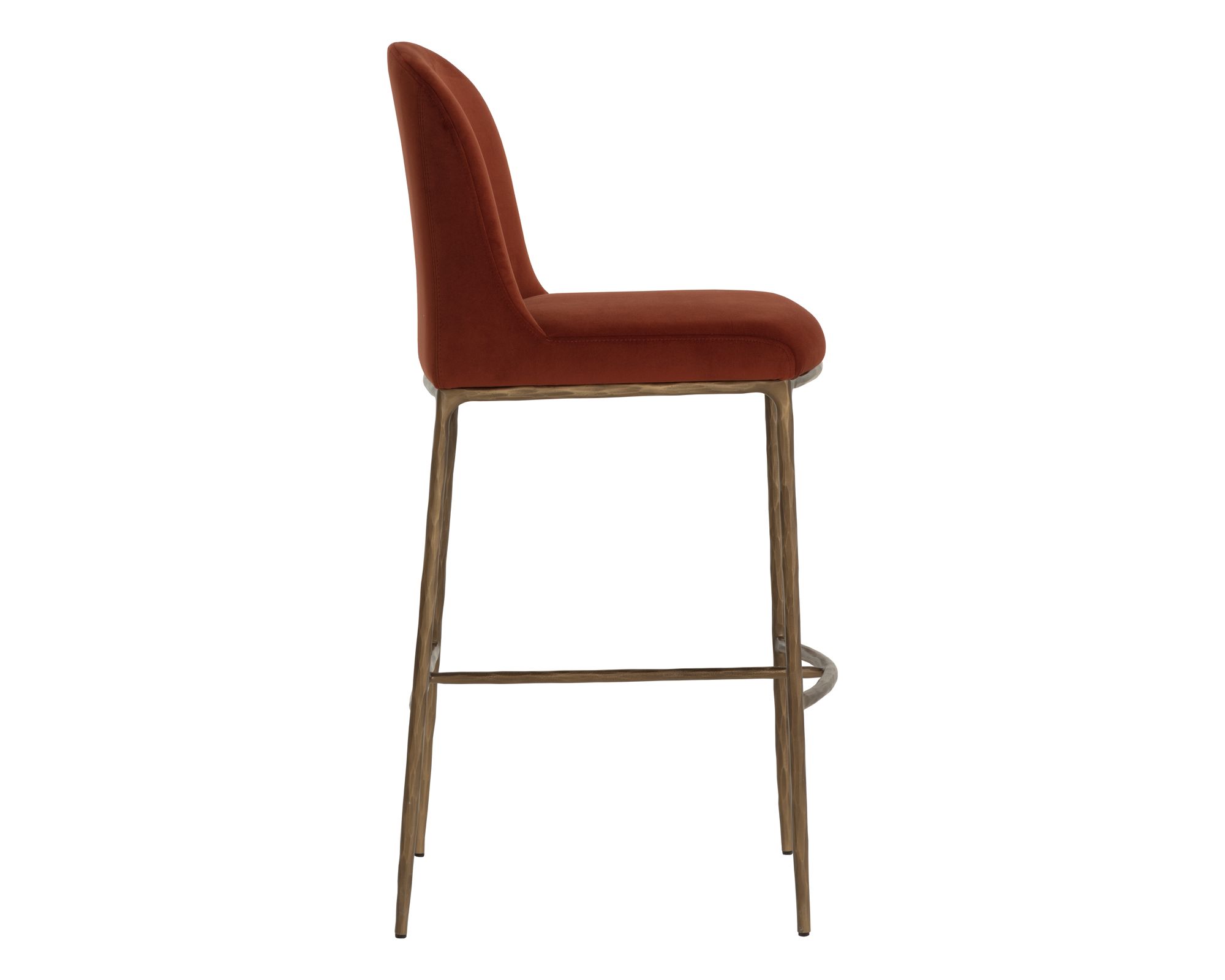 Image 3 Sunpan Nestor Barstool Meg Rust more views