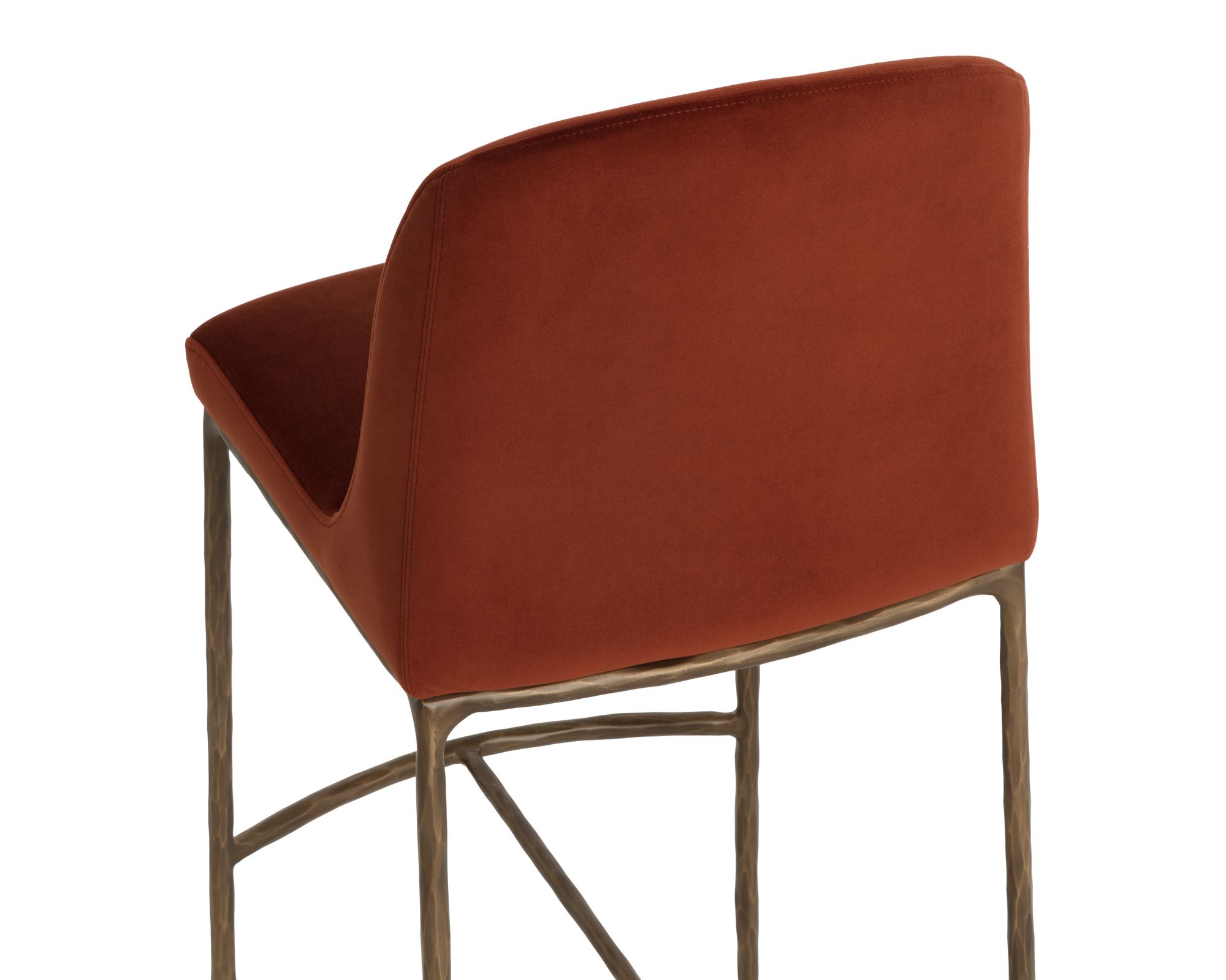 Image 5 Sunpan Nestor Barstool Meg Rust more views