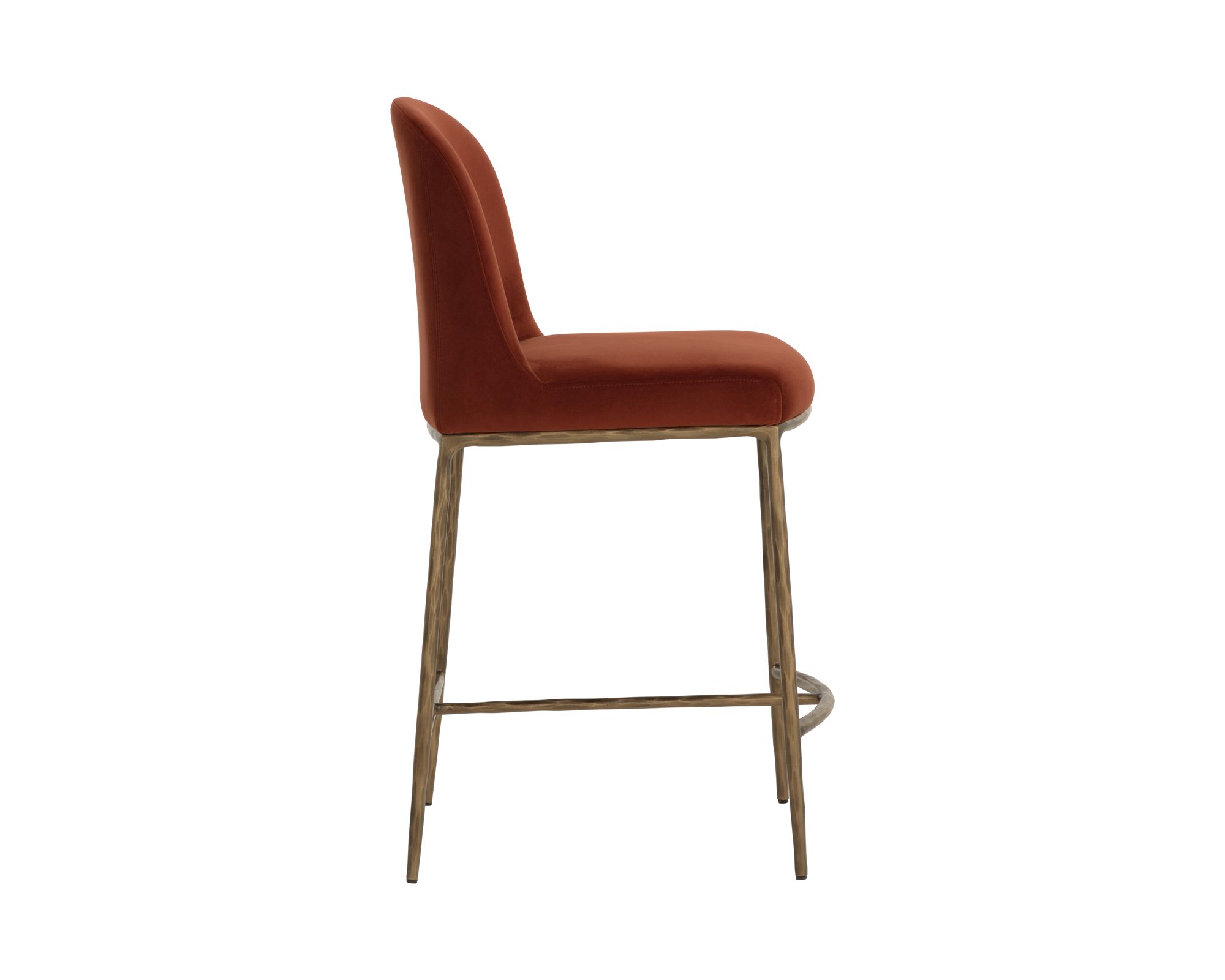 Image 3 Sunpan Nestor Counter Stool Meg Rust more views