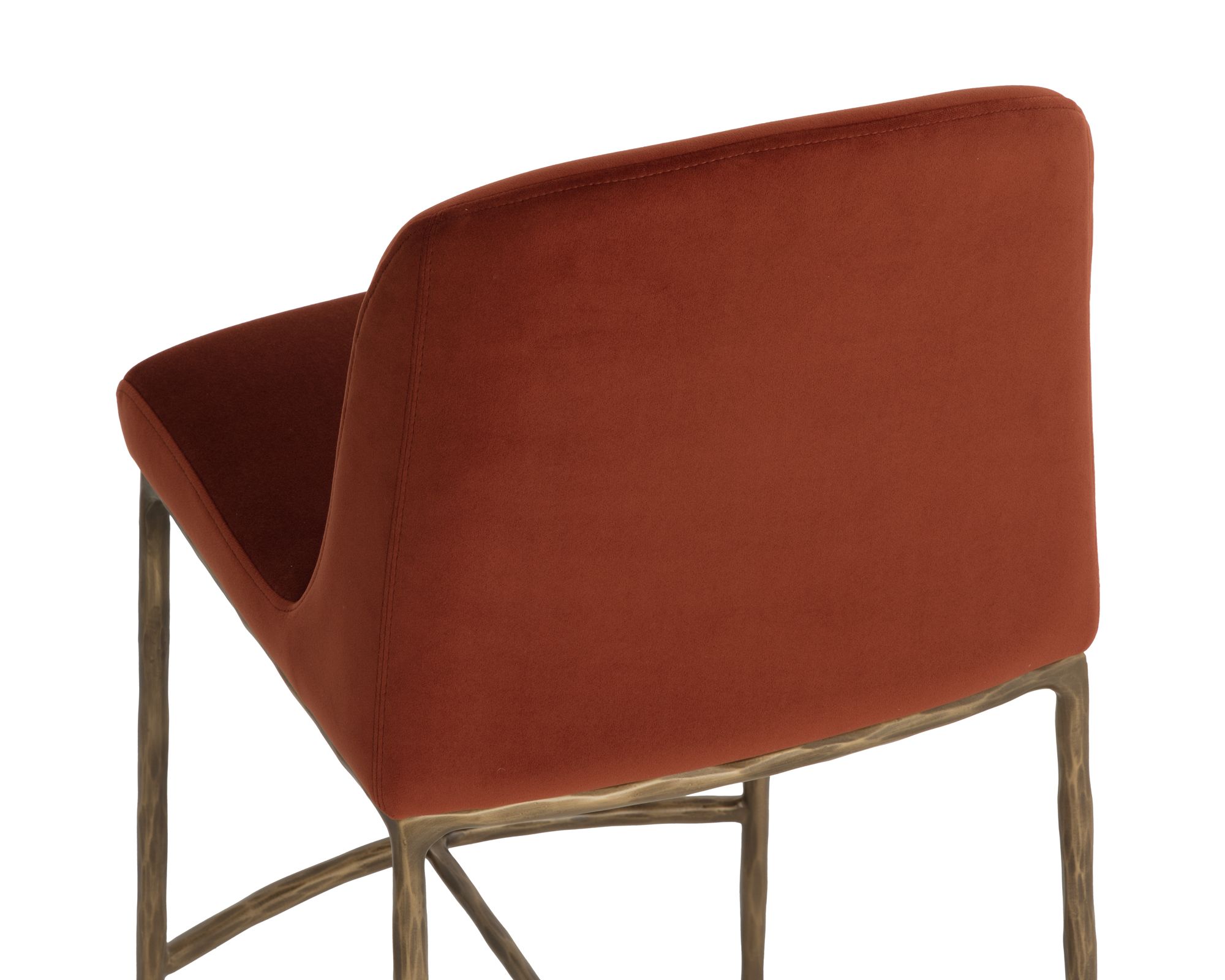 Image 5 Sunpan Nestor Counter Stool Meg Rust more views