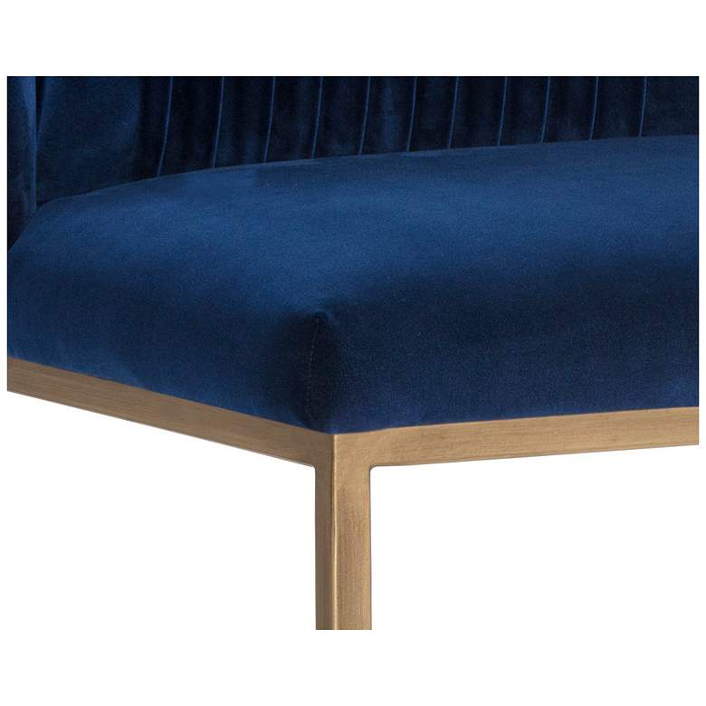 Image 4 Sunpan Nevin Barstool Sapphire Blue more views