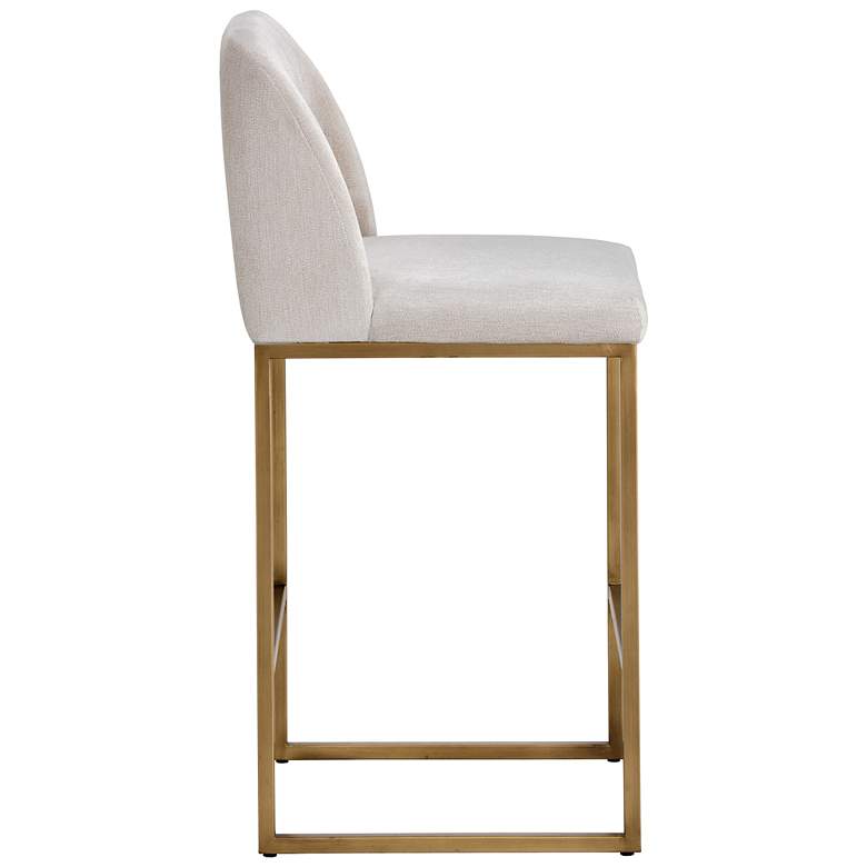 Image 2 Sunpan Nevin Counter Stool Polo Club Muslin more views