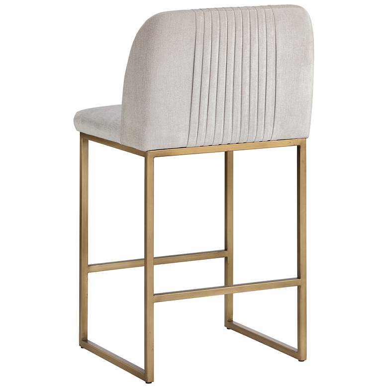 Image 3 Sunpan Nevin Counter Stool Polo Club Muslin more views