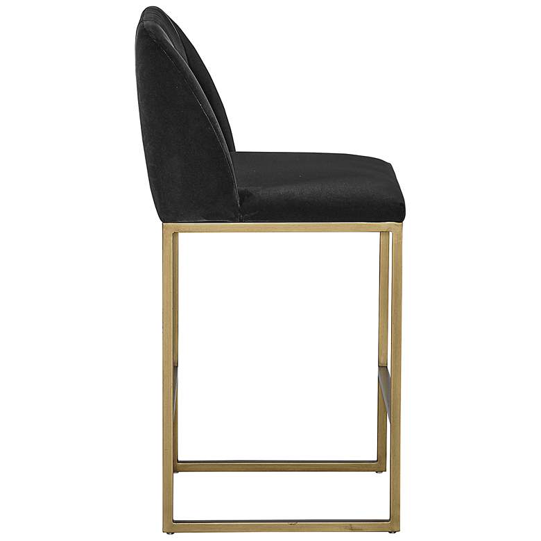 Image 2 Sunpan Nevin Counter Stool Shadow Gray more views
