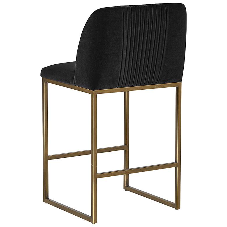 Image 3 Sunpan Nevin Counter Stool Shadow Gray more views